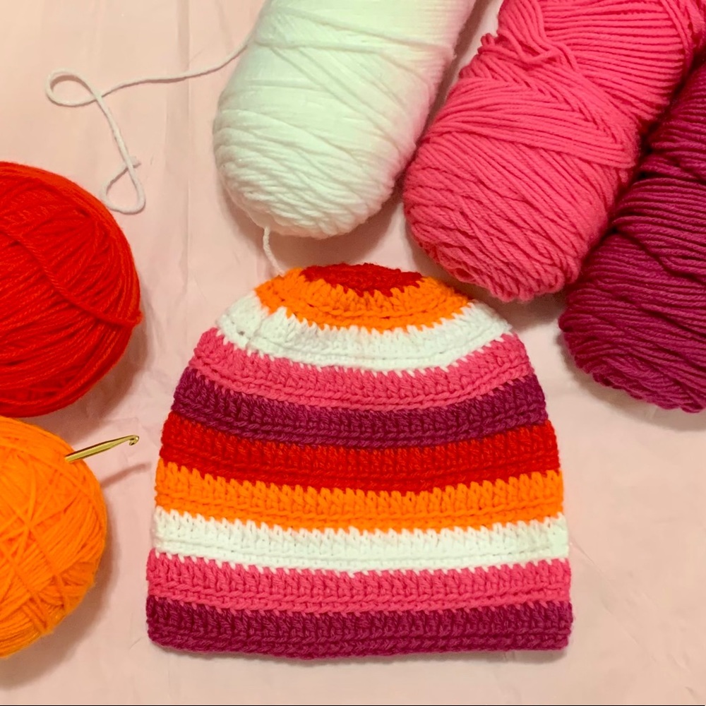 Lesbian Pride Beanie